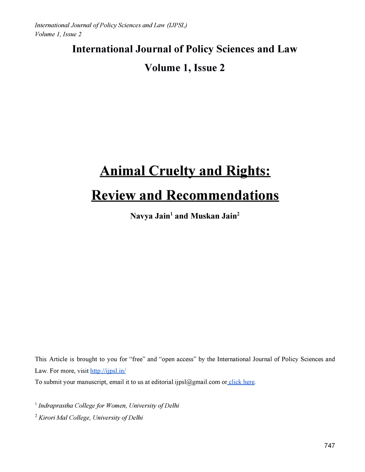 animal cruelty in india research paper