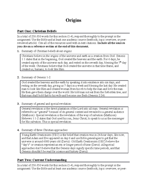 CWV-101 Topic 4 Discussion Question 1 & 2 - According To The Bible And ...