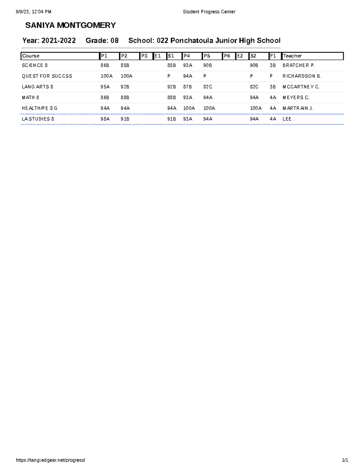 Student Progress Center Lpsdregister - ae0owdm