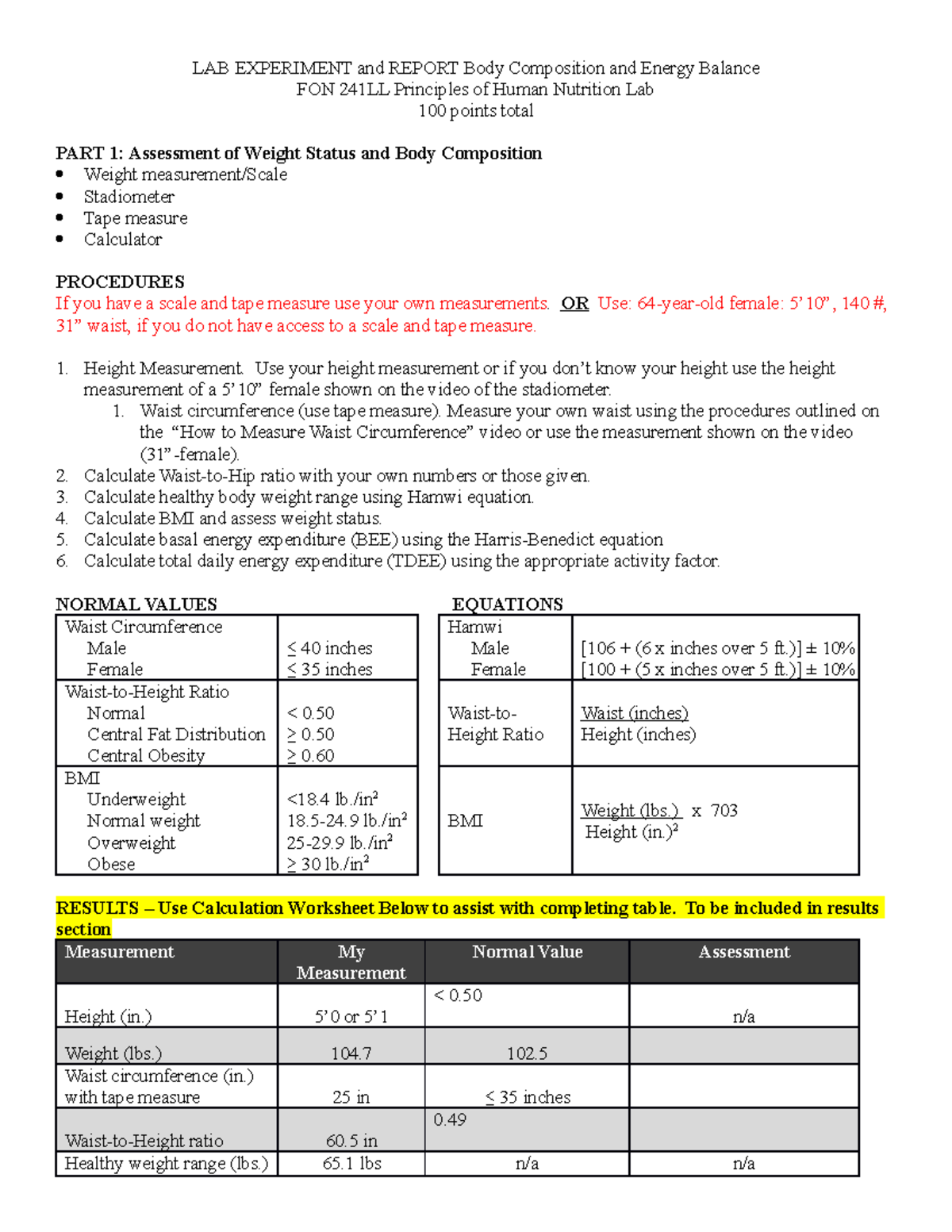 Body Fat/ Water Scale – The Body Lab