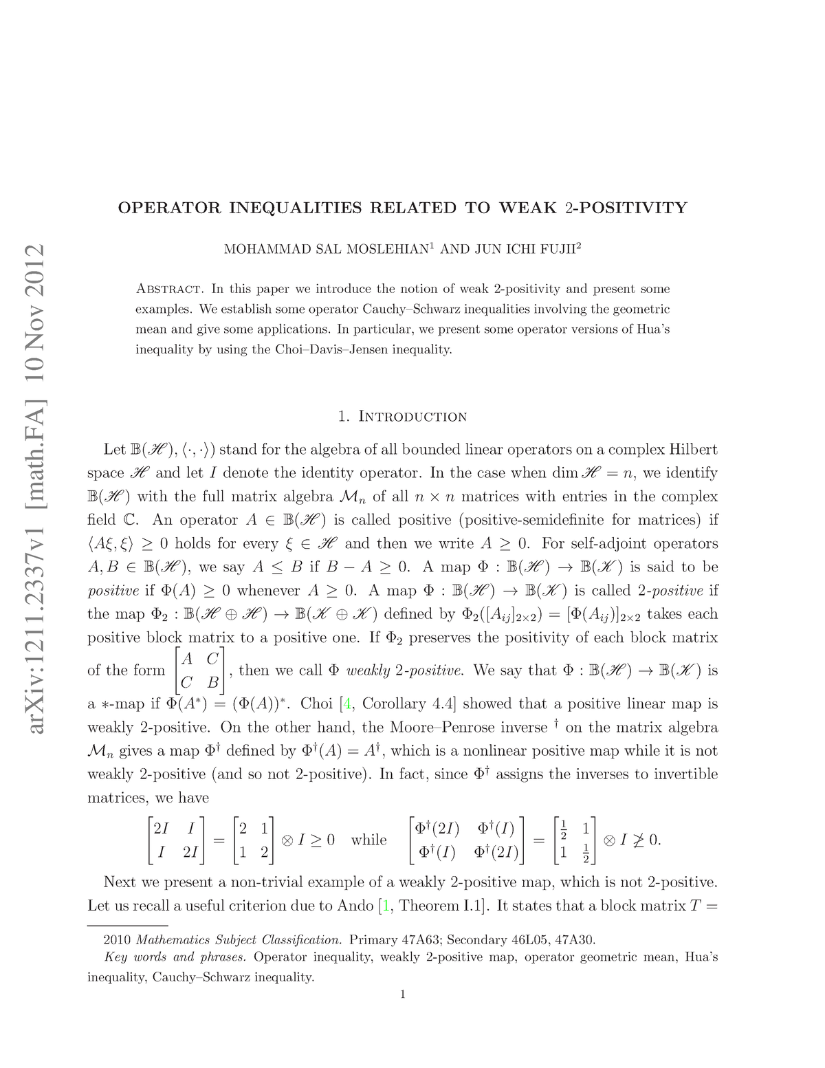 1211-cours-arxiv-1211-math-10-nov-2012-operator-inequalities