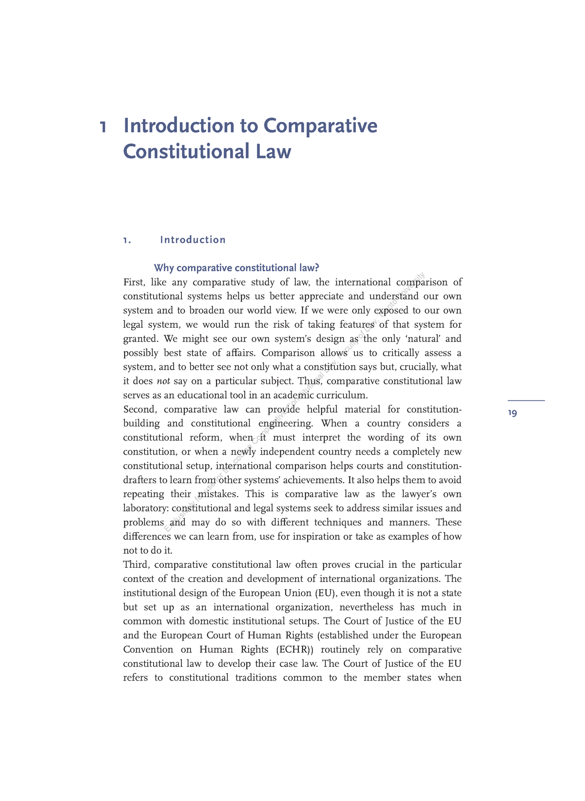 Chapter 1-3 Constitutions Compared - Comparative Constitutional Law ...