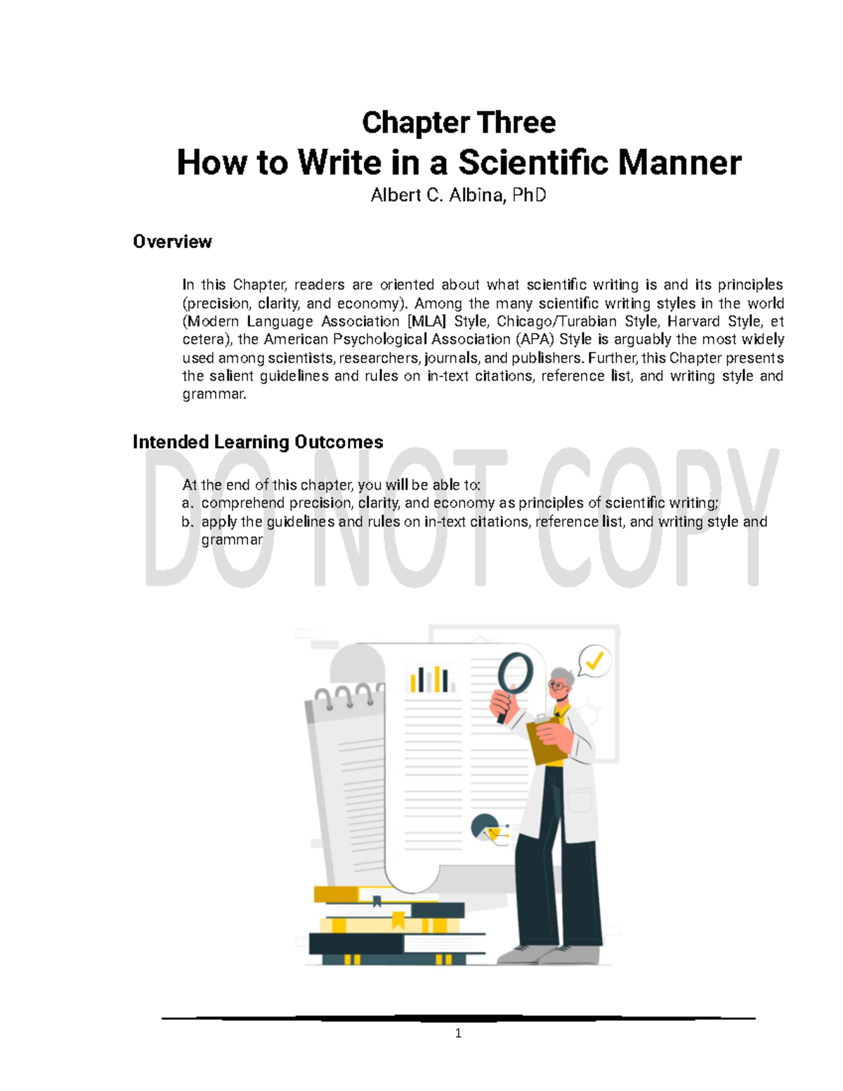 Chapter 3 How to Write in a Scientific Manner with watermark 1 ...