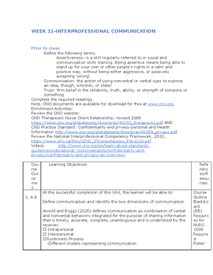 Professional Nursing Organizations Handout-S(1) - NURS 1098 ...