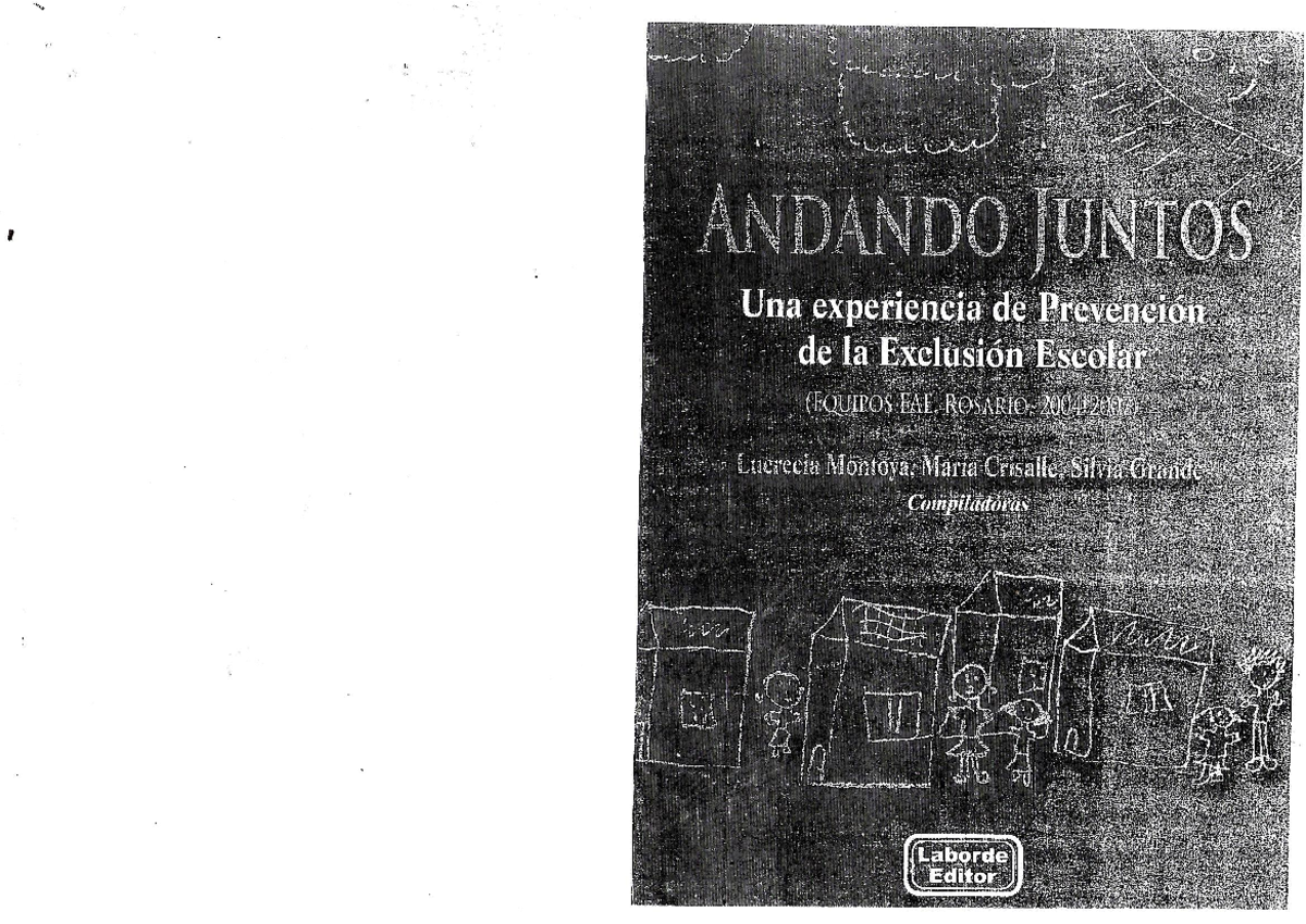 PSICOPEDAGOG-A - PSICOLOG-A PREVENTIVA. - ANDANDO UNIOS Una Experiencia ...