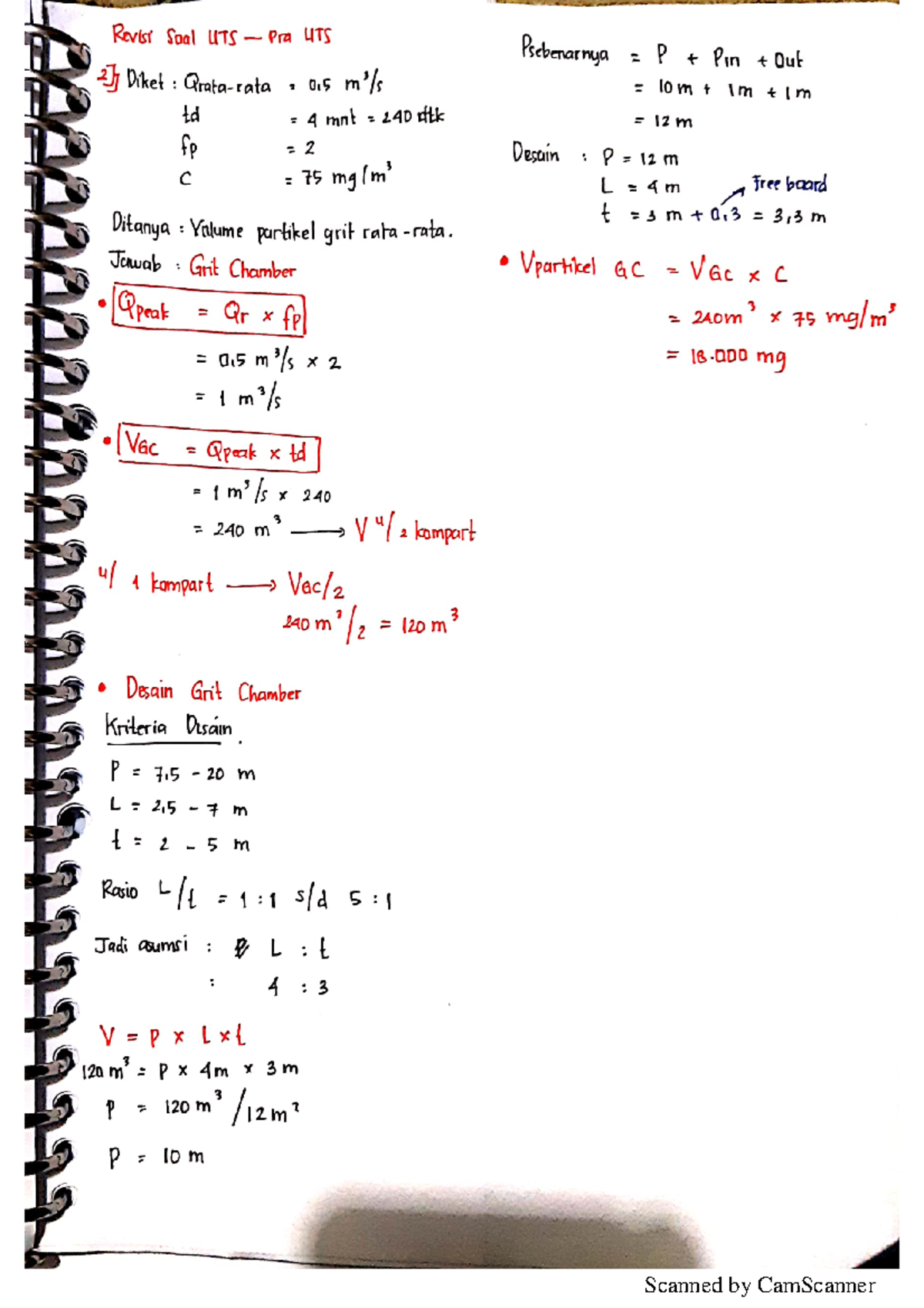 Soal Dan Jawaban Pra Ujian Tengah Semester Perencanaan Bangunan ...