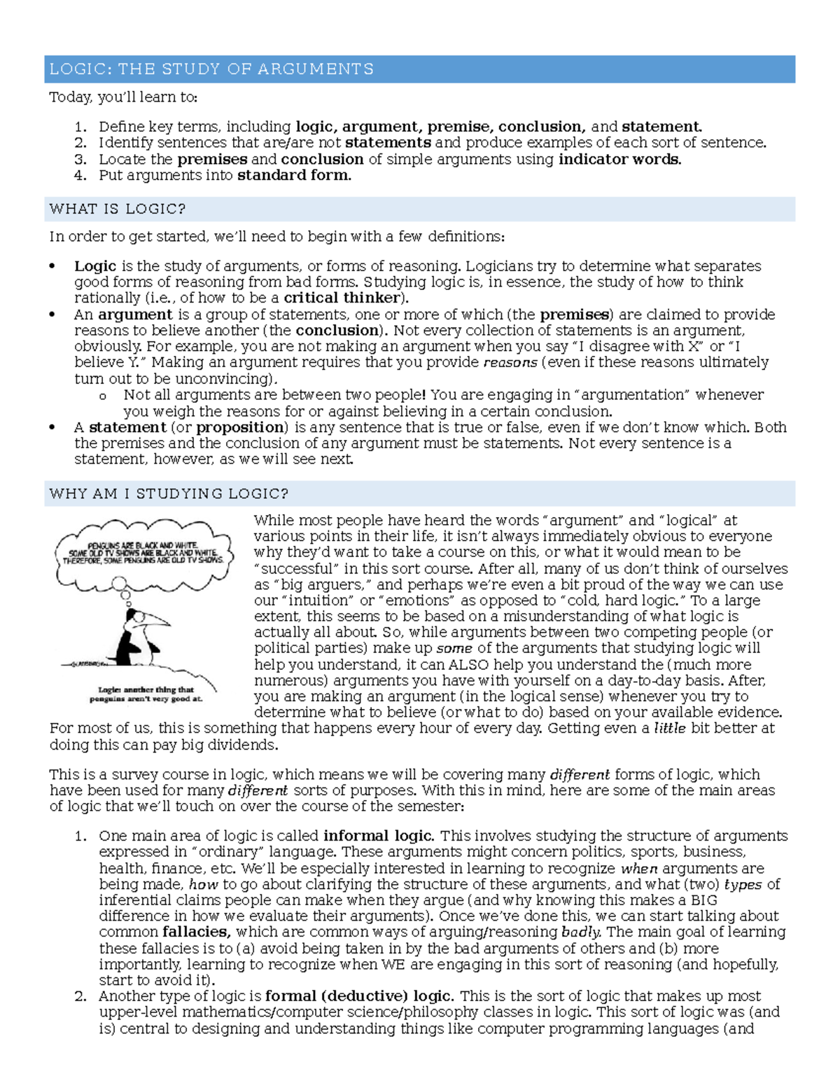 Why Is It Important To Define Key Terms In An Argument