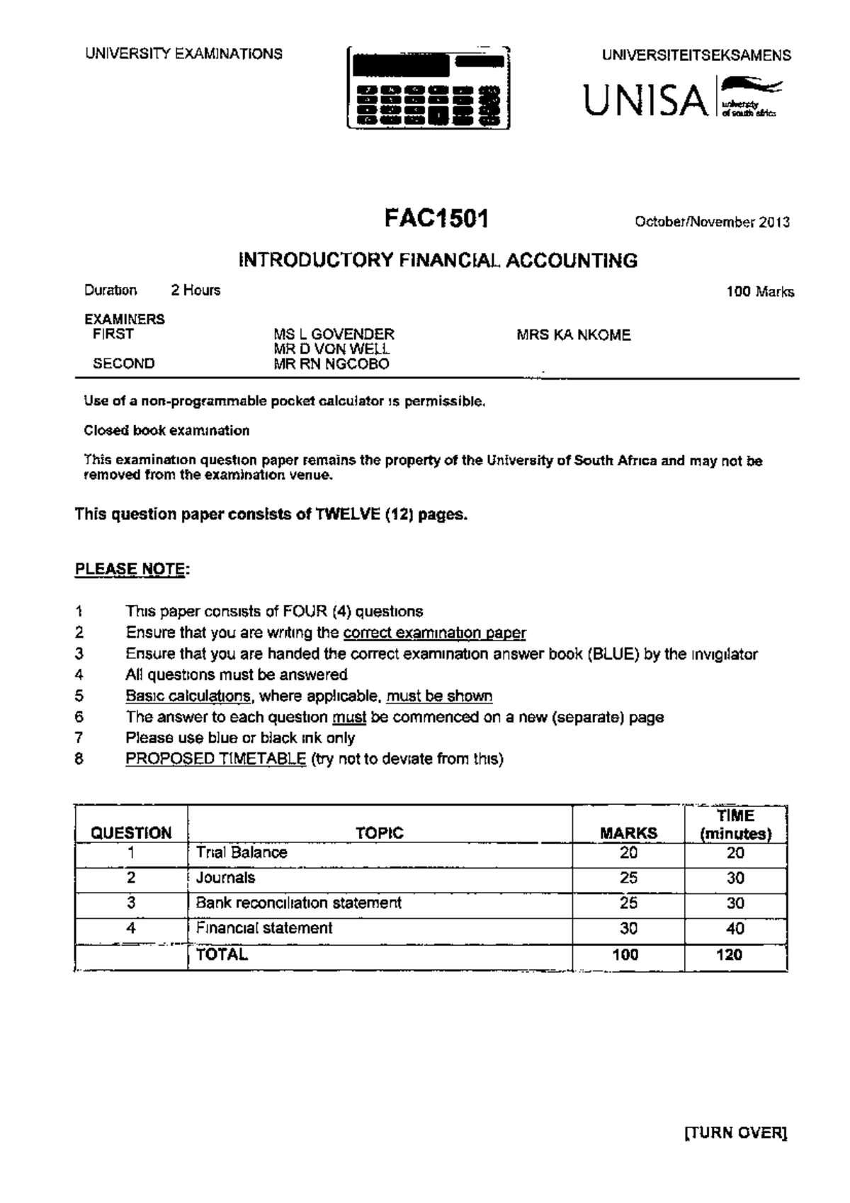 FAC1501-Exam-Oct - its very helpful it will give you guidance - FAC1503 ...