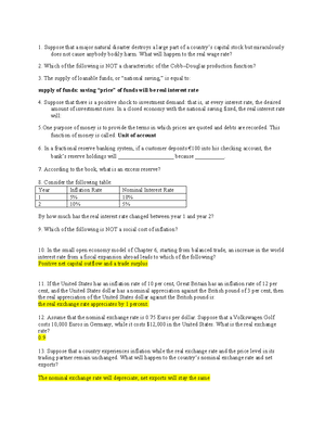 Chapter 3- Practice Set - introduction to economics - Studocu