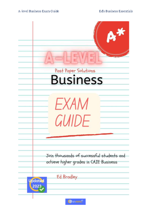 Chapter 6 - Chapter # 6 We examine several methods commonly used by ...