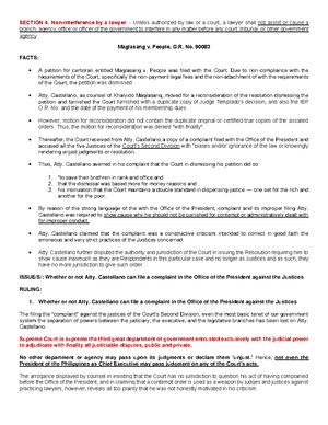 Canon 1 - CIPRA SYLLABUS CIPRA SYLLABUS - CANON I (INDEPENDENCE) The ...