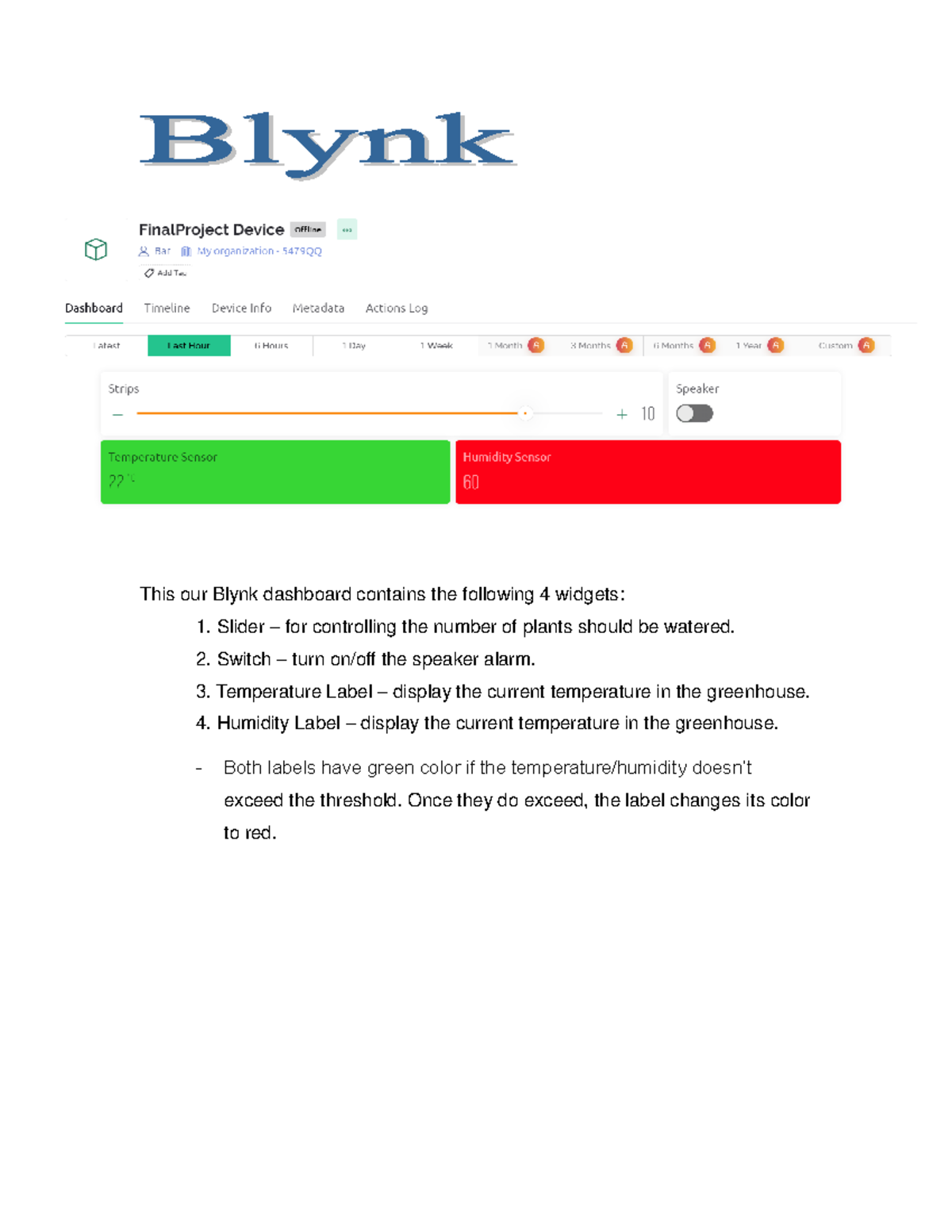 Blynk - Slider – for controlling the number of plants should be watered ...