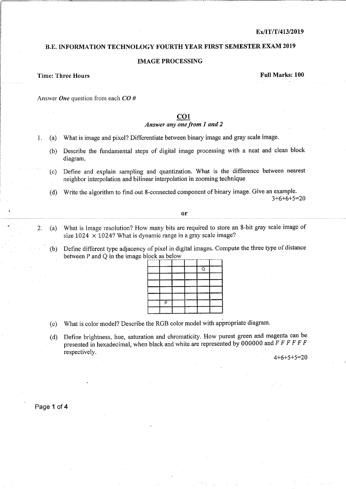 image-processing-exam-question-paper-computer-science-and-engg