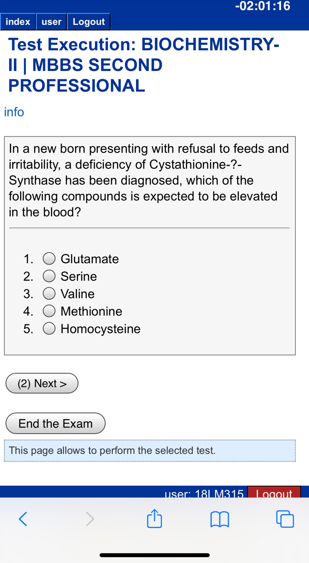 Biochemistry Best MCQS For Medical, Nursing Students 3 - Studocu