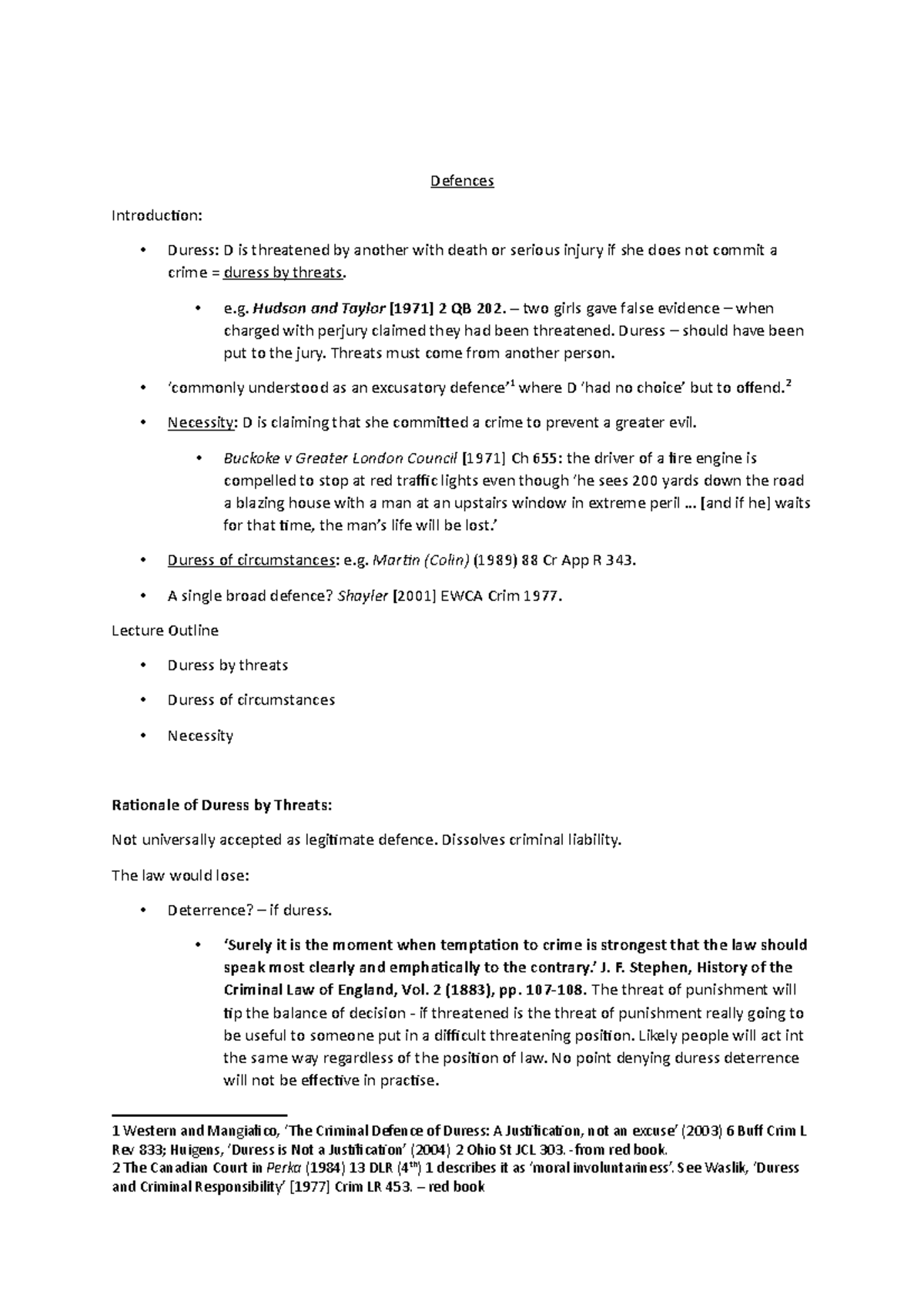 defences-duress-lecture-notes-all-defences-introduction-duress