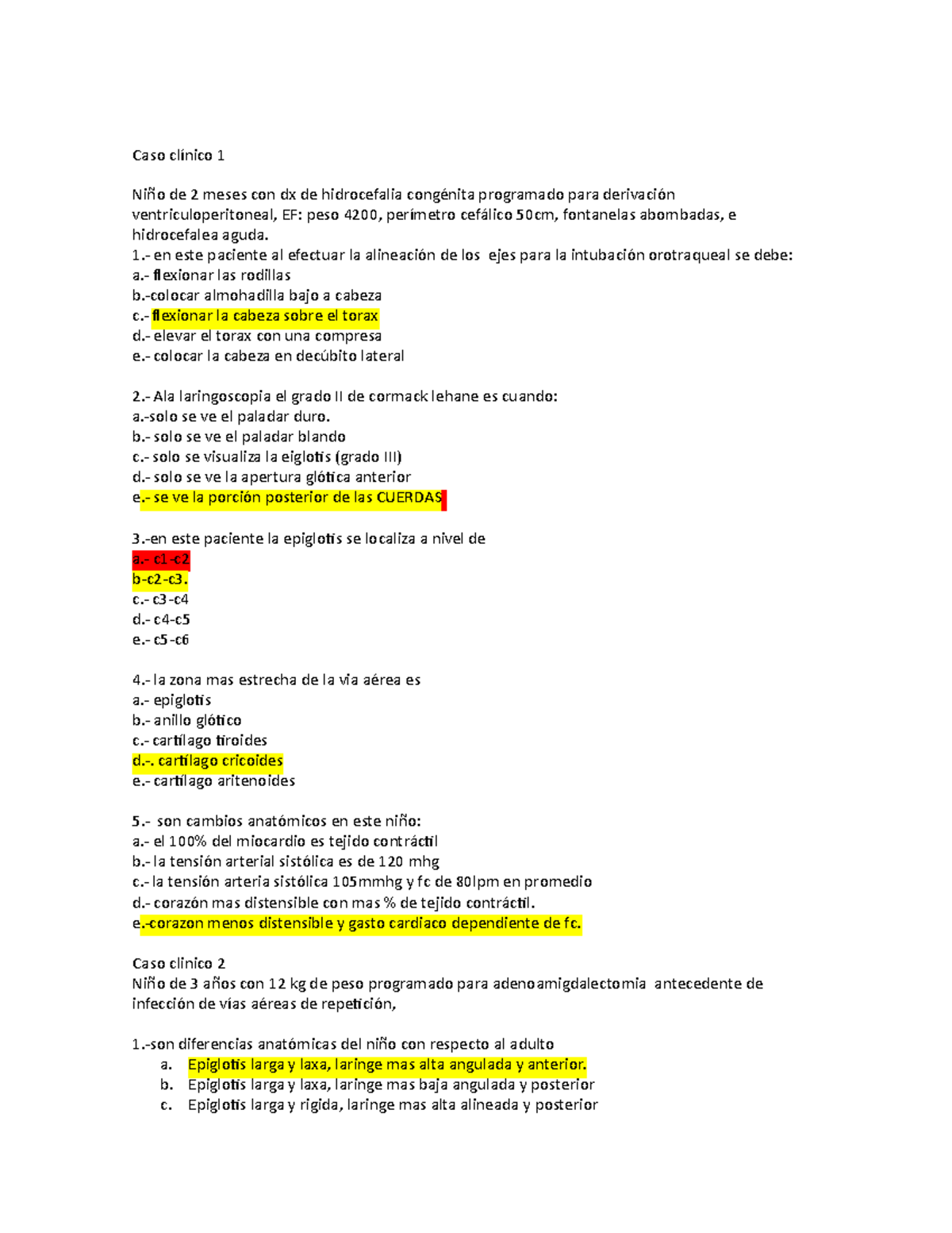 Examen Puem R2 3 221005 163308 - Caso Clínico 1 Niño De 2 Meses Con Dx ...