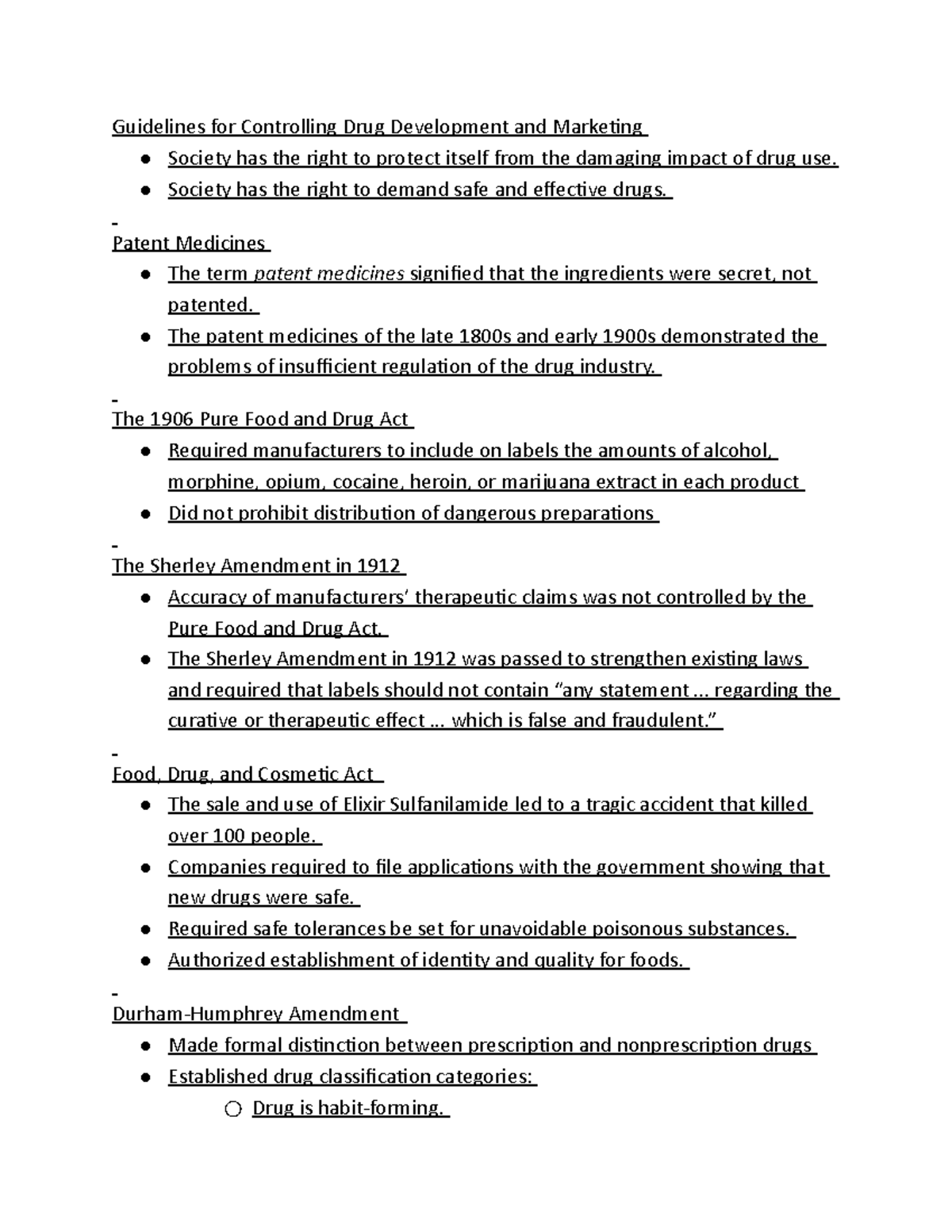 Drug Use Regualtion And The Law Guidelines For Controlling Drug