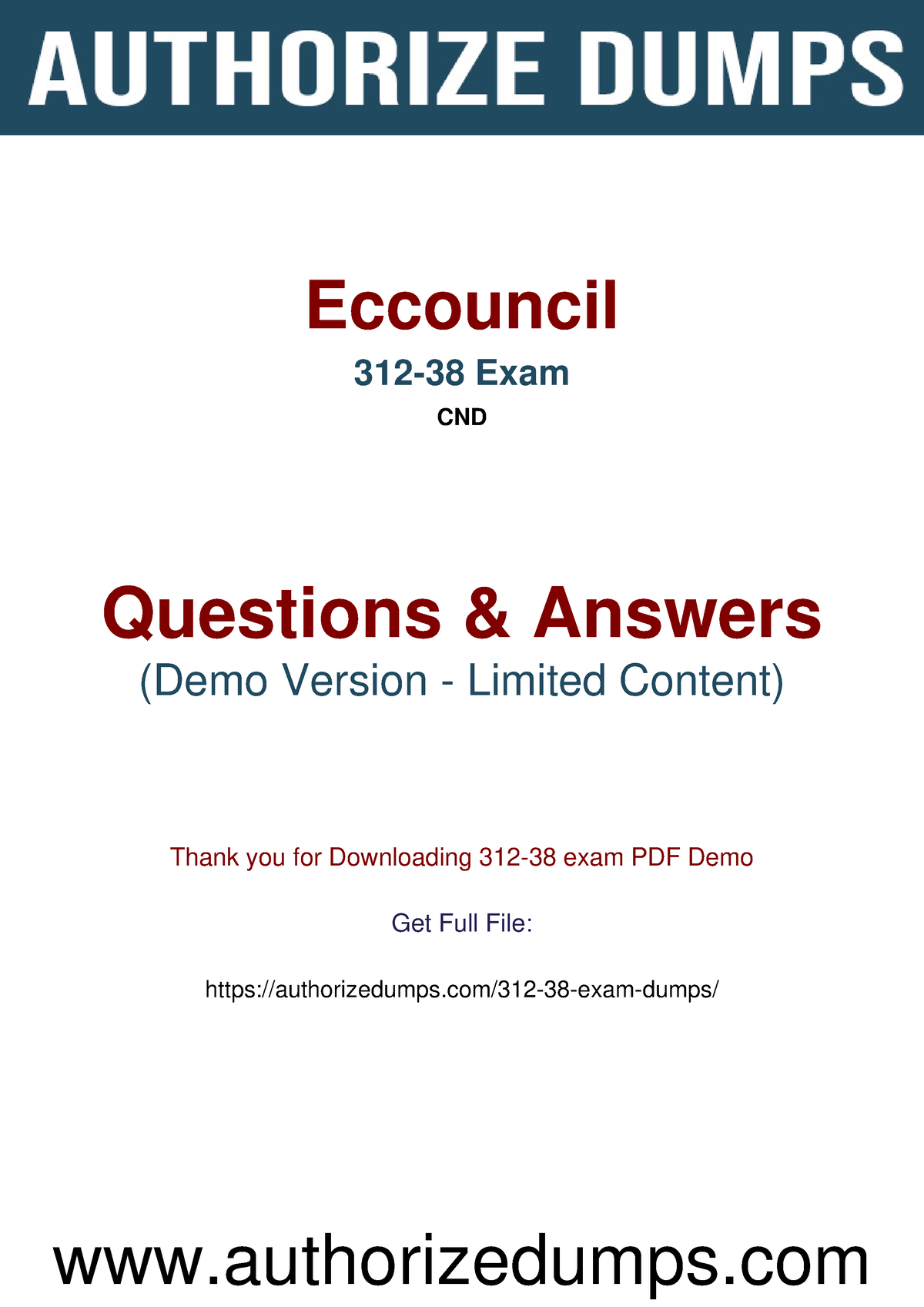 Certificate 312-38 Exam