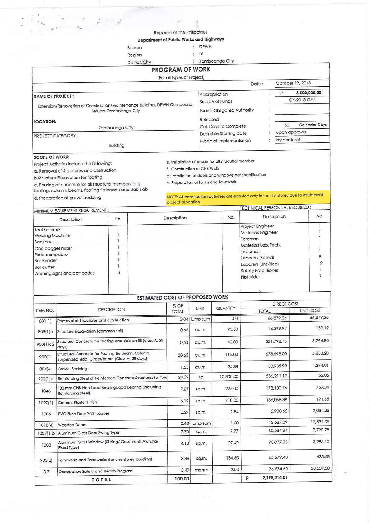 Ref Proj 18j00150 - Reference Projects - Civil Engineering - Studocu