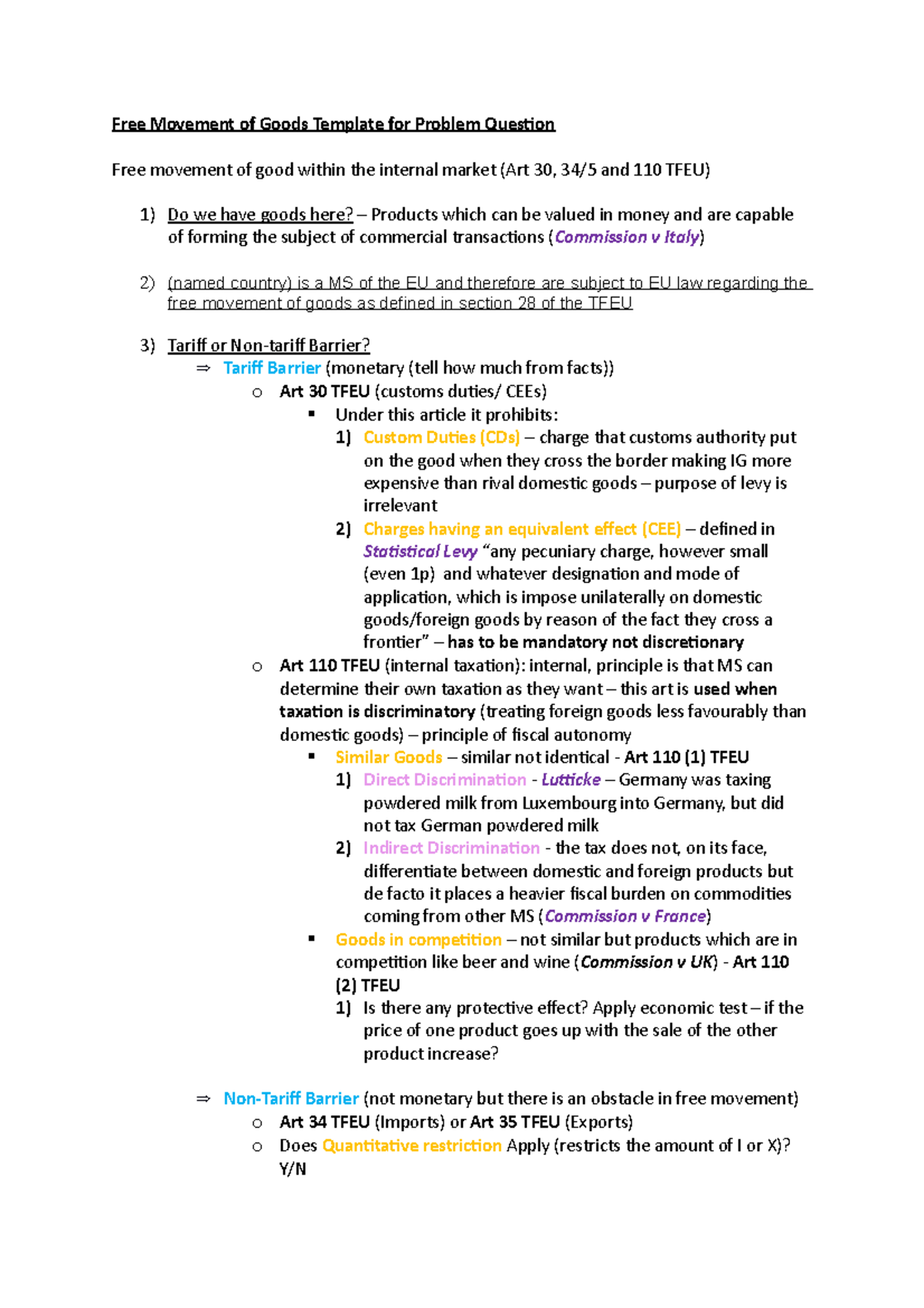 free-movement-of-goods-template-for-problem-question-studocu