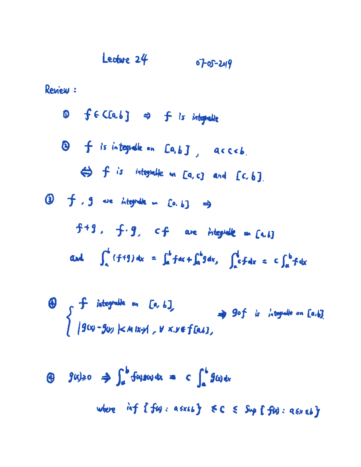Lecture 24 07 05 2019 - mathematical analysis - Mathematical Analysi ...