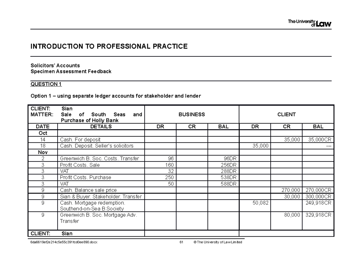 Solicitors Accounts Specimen Assessment Feedback 2022 INTRODUCTION   Thumb 1200 848 