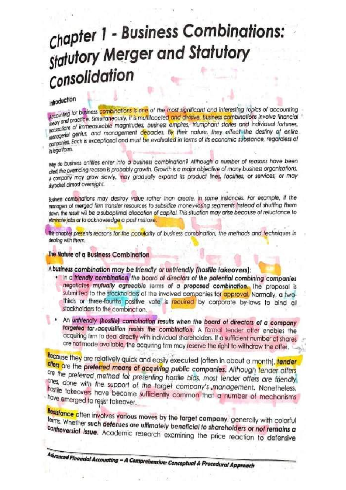 Chapter 1 BC Statutory Merger & Consolidation by Dayag - Bachelors of ...