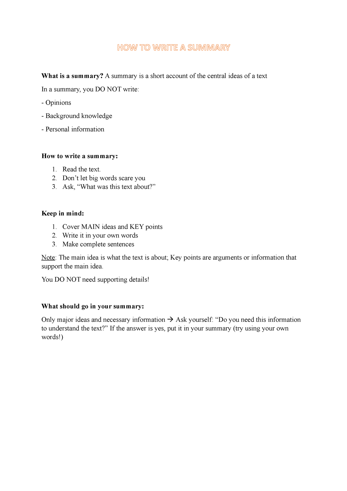 handout-n-2-how-to-write-a-summary-how-to-write-a-summary-what-is-a