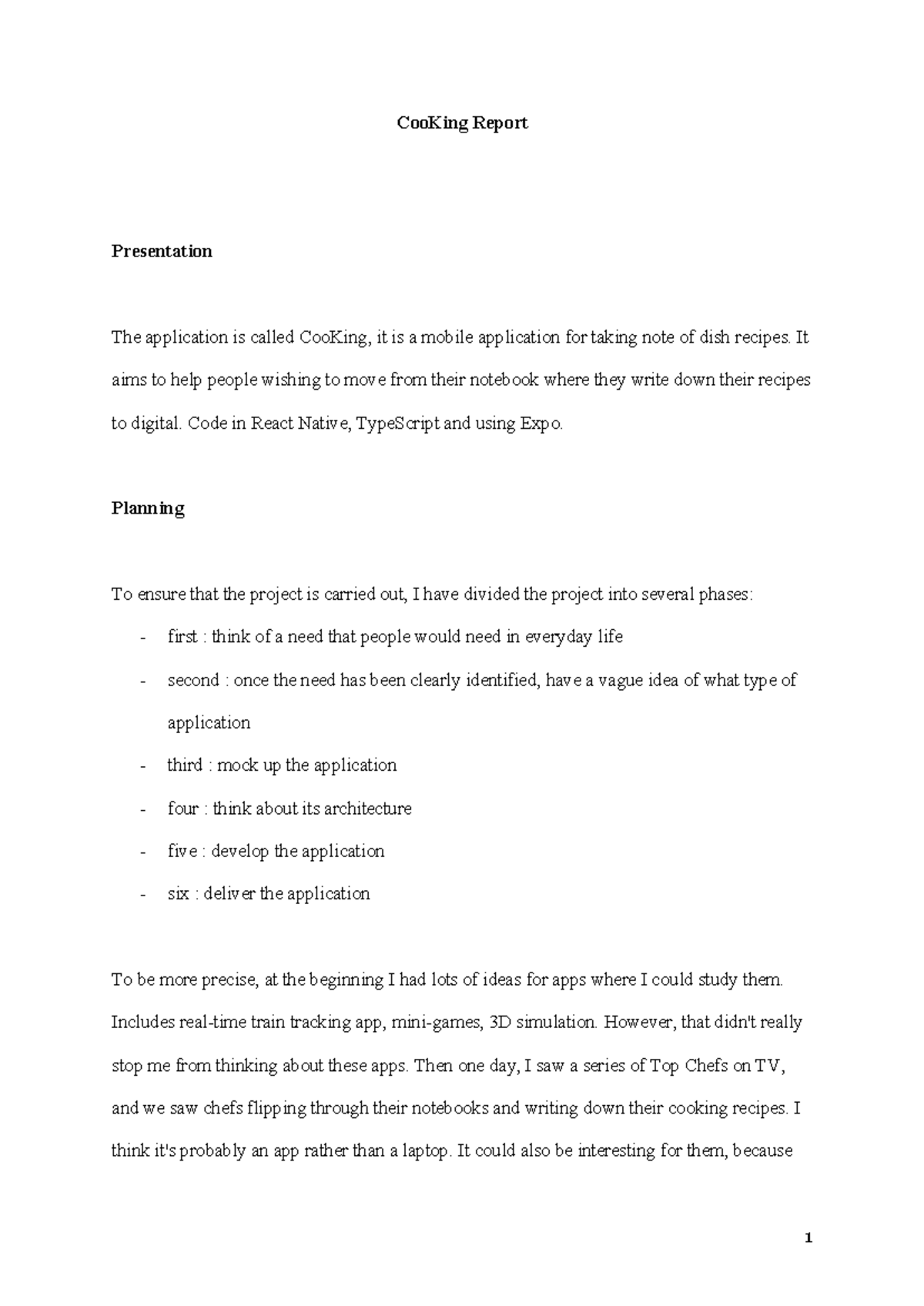 Coo King Report - research - CooKing Report Presentation The ...