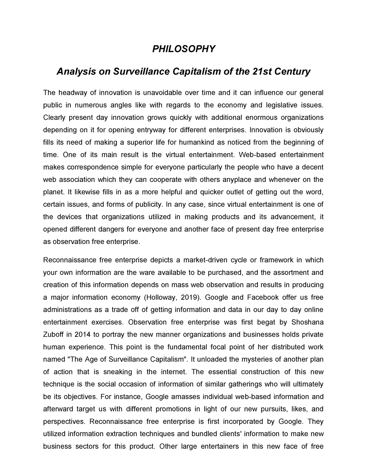 analysis-on-surveillance-capitalism-of-the-21st-century-philosophy