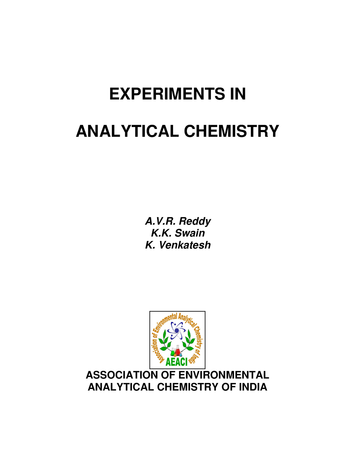 analytical chemistry research projects