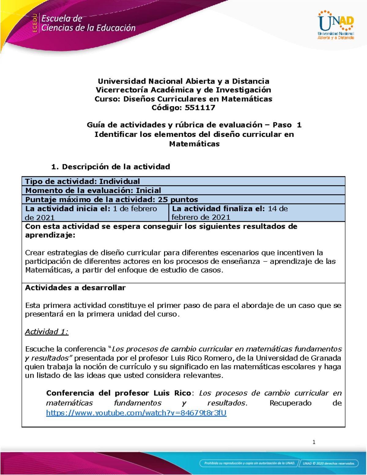 1. Guía De Actividades Y Rúbrica De Evaluación - Unidad 1 - Paso 1 ...