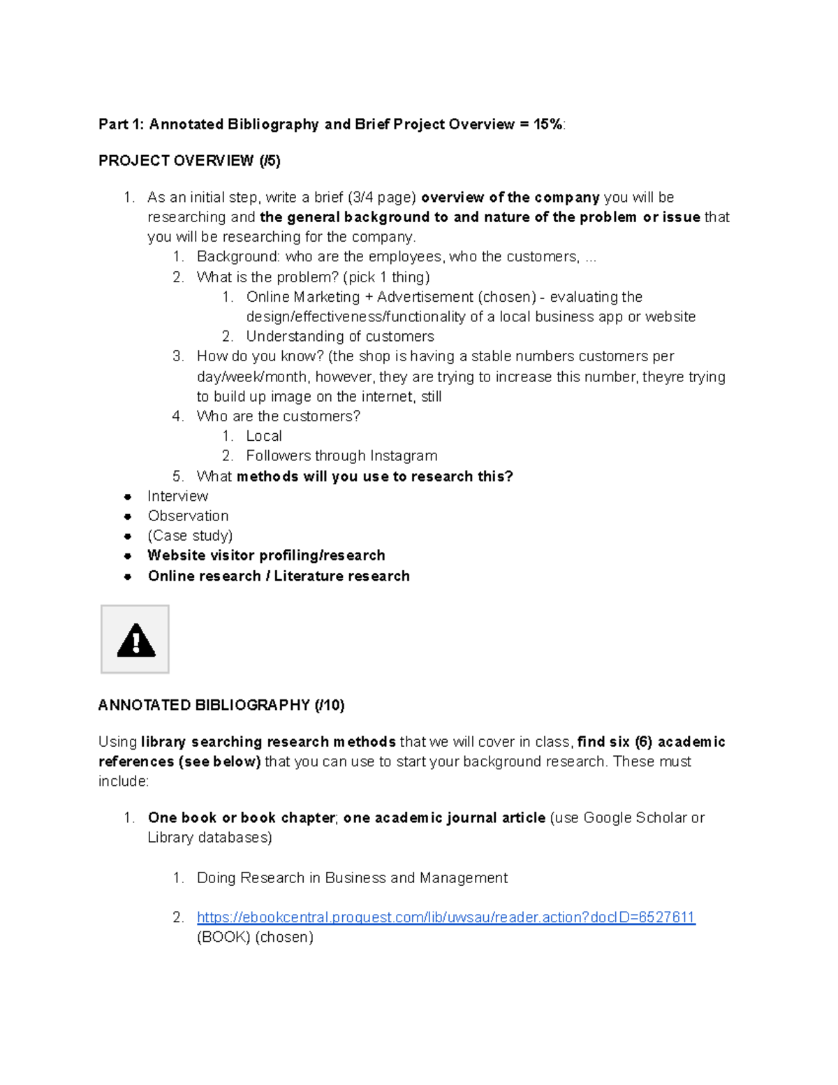 Professional Comunicaion Annotated Bibliogra[hy and Brief Project ...