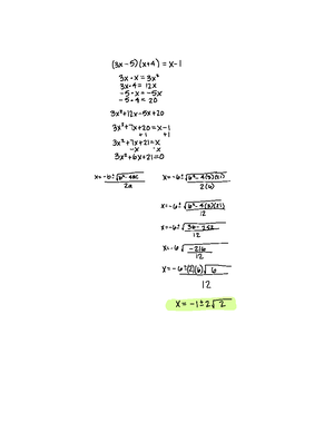 MTH 150 Unit 1 Examples - Practice Problems for unit 1 exam ...