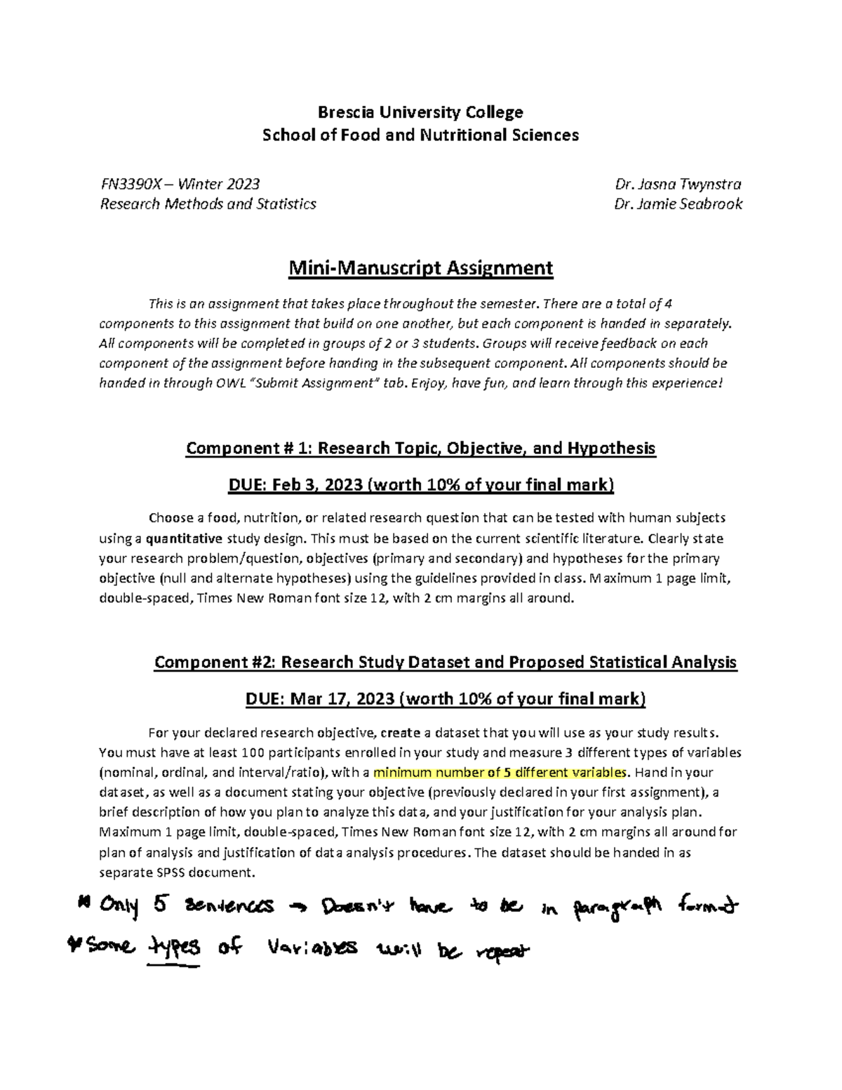 Assignment Mini Manuscript 1 Brescia University College School Of assignment-mini-manuscript-1-brescia-university-college-school-of