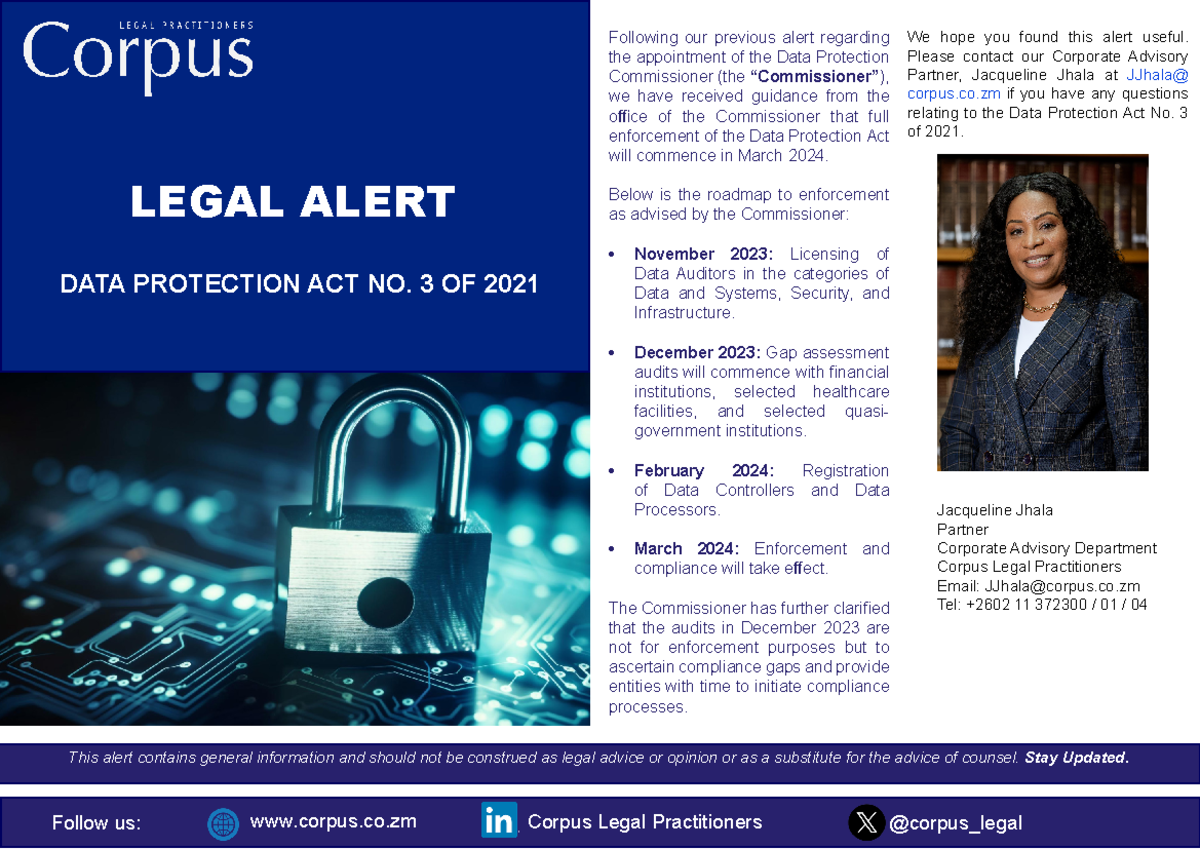 legal-alert-data-protection-act-no-3-of-2021-data-protection-act-no
