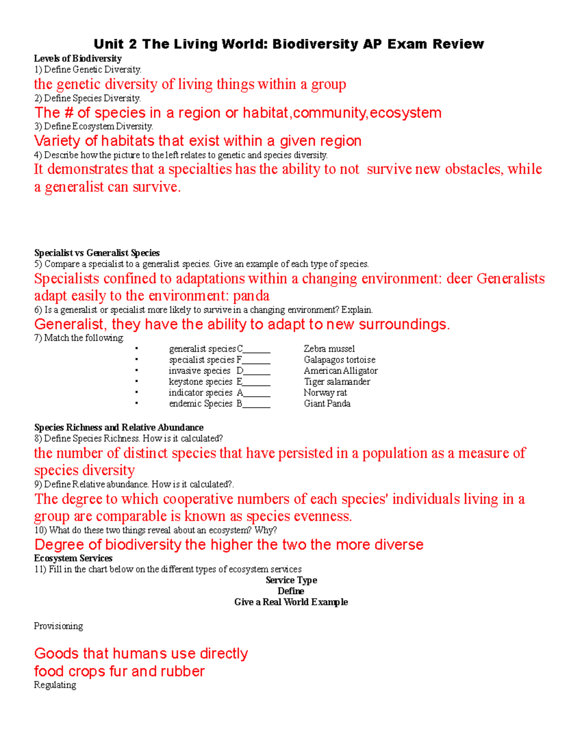 Unit 2 The Living World Biodiversity AP Exam Review The Genetic   Thumb 1200 1553 