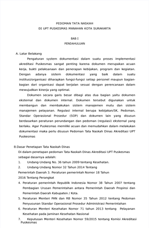 Pdf-pedoman-tata-naskah-puskesmas Compress - PEDOMAN TATA NASKAH DI UPT ...