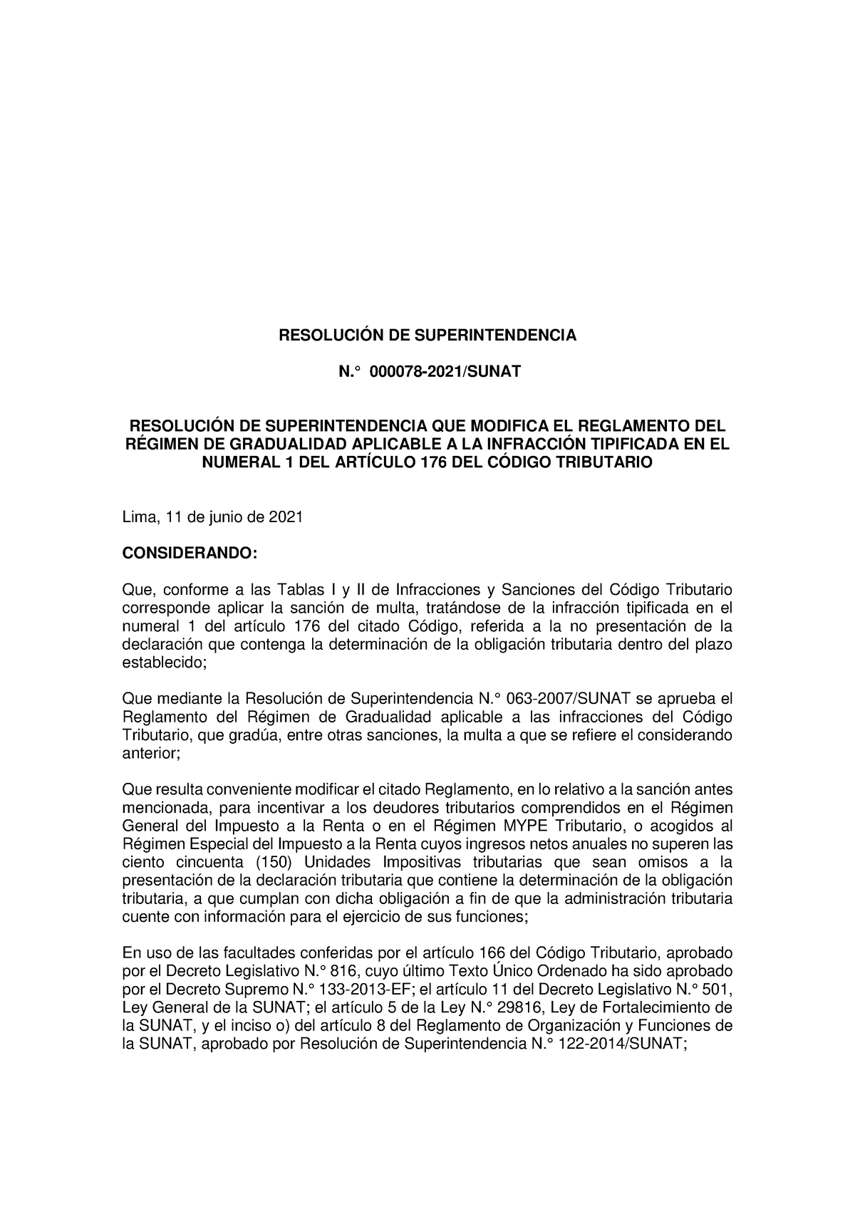 R S 078 2021 Apuntes ResoluciÓn De Superintendencia N ° 000078 2021