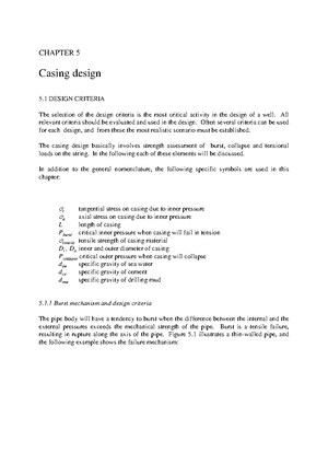 MWD-Chapter 4 casing design casing design - CHAPTER 4 From Modern Well ...