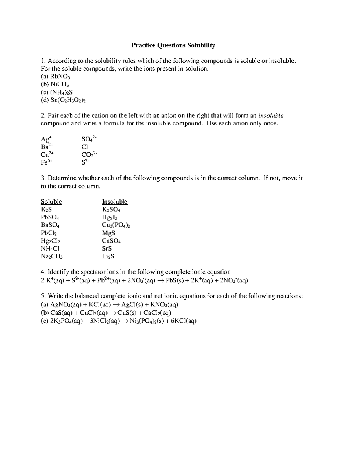 Practice Questions Solubility Practice Questions Solubility According practice-questions-solubility-practice-questions-solubility-according