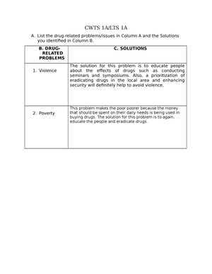 NSTP - Module 1 - NSTP- MODULE 1 What Lessons Can We Draw From The ...