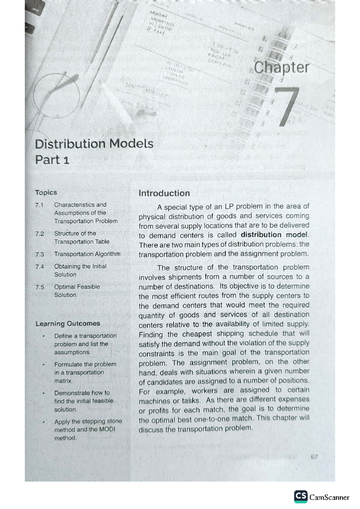 Distribution model - Accountancy - Studocu