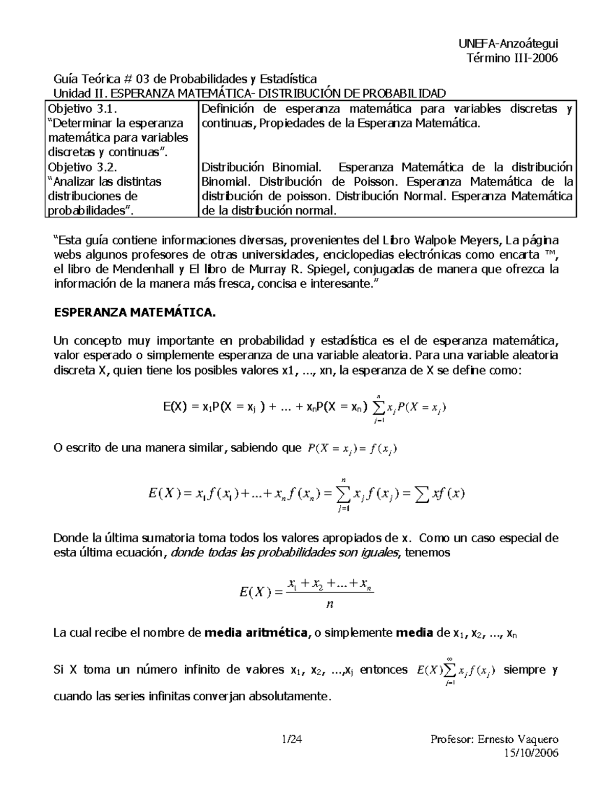 Guia Teorica Unidad 3 - Término III- Guía Teórica # 03 De ...