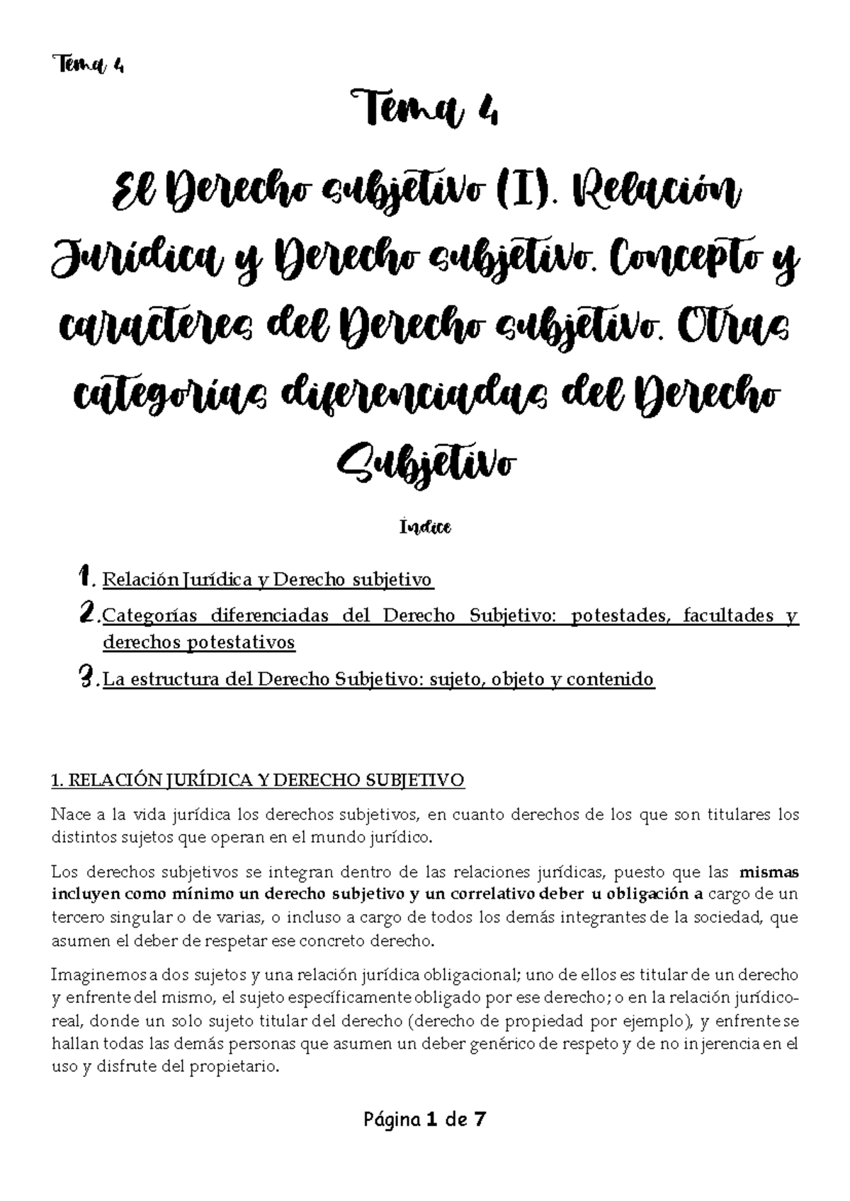 Tema 4 - Resumen realizado con el manual de Rico Ruiz y la profesora ...