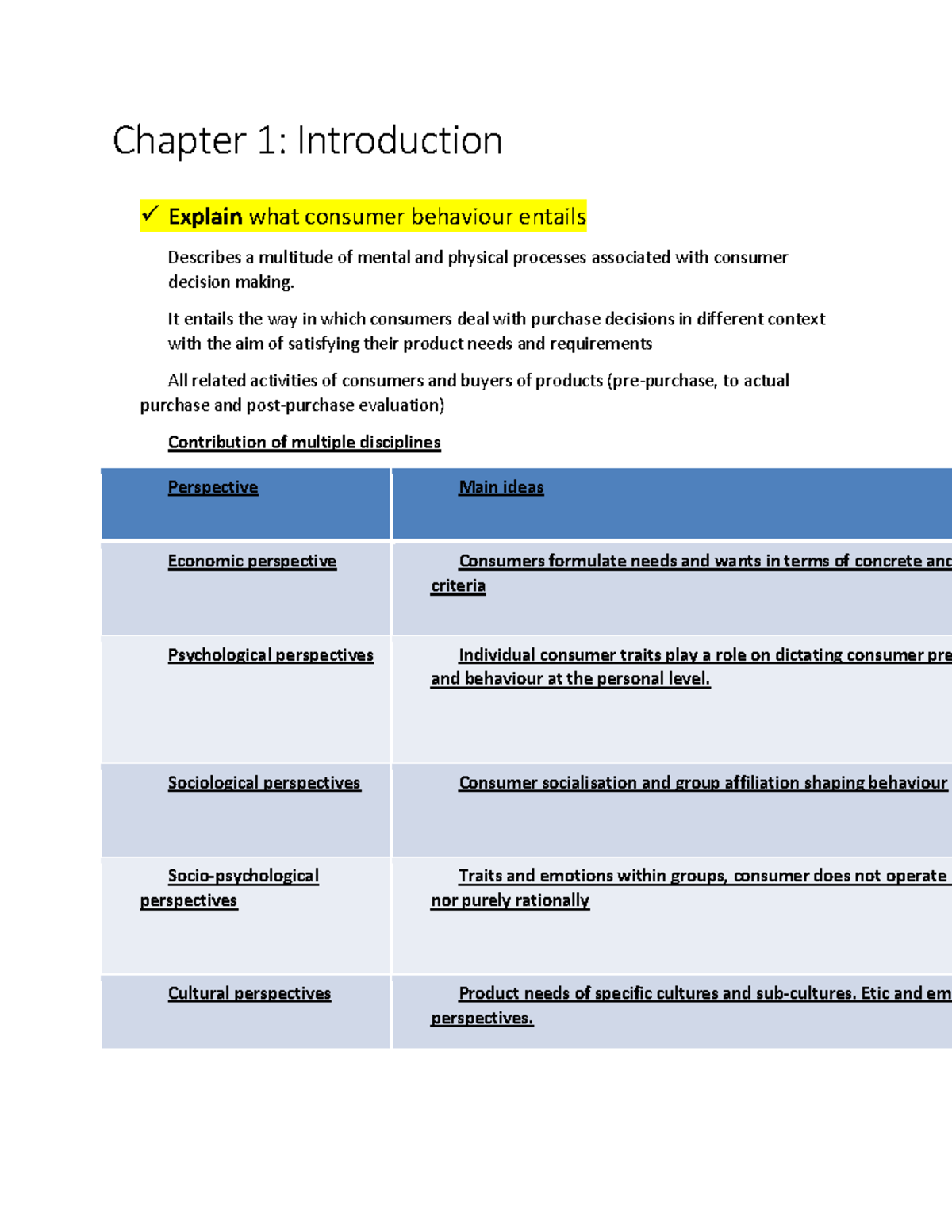 Bem 212 Chapter 1 Chapter 1 Introduction Explain What Consumer Bem 212 Chapter 1 Chapter 1 Introduction Explain What Consumer