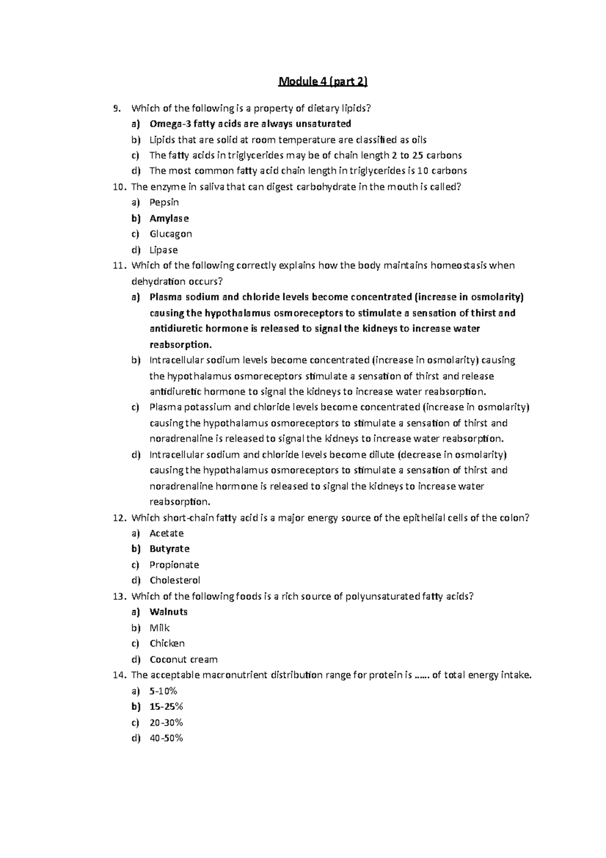 Module 4 Quiz Part 2 - Quiz 4 (part 2) - Module 4 (part 2) Which Of The ...