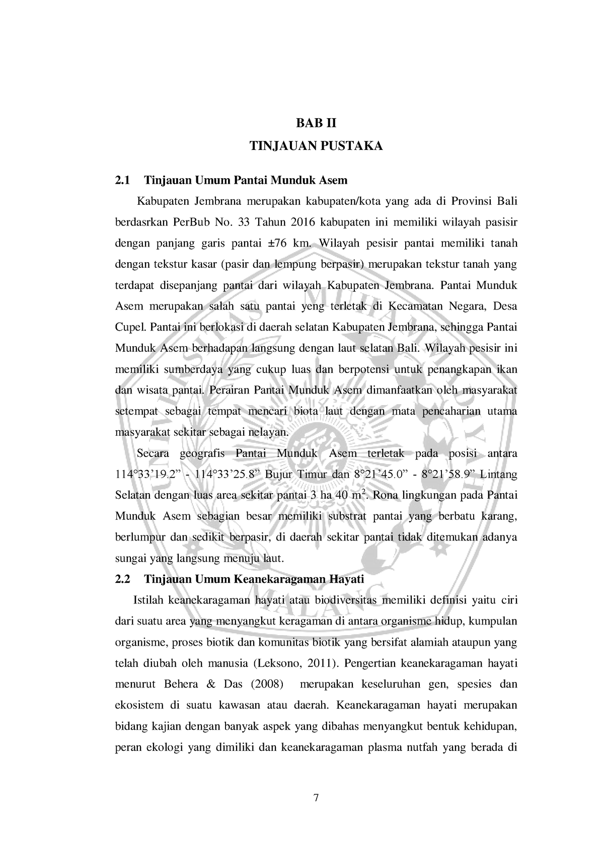 BAB II - Tugas Kuliah - 7 BAB II TINJAUAN PUSTAKA 2 Tinjauan Umum ...