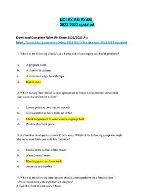 For those of you that aren't aware, the entire testing structure of the  NCLEX is due to change in the 2022 to 2023 testing period. : r/nursing