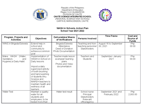 Sample Contingency Plan - CONTINGENCY PLAN Fire Hazards Fire Hazards